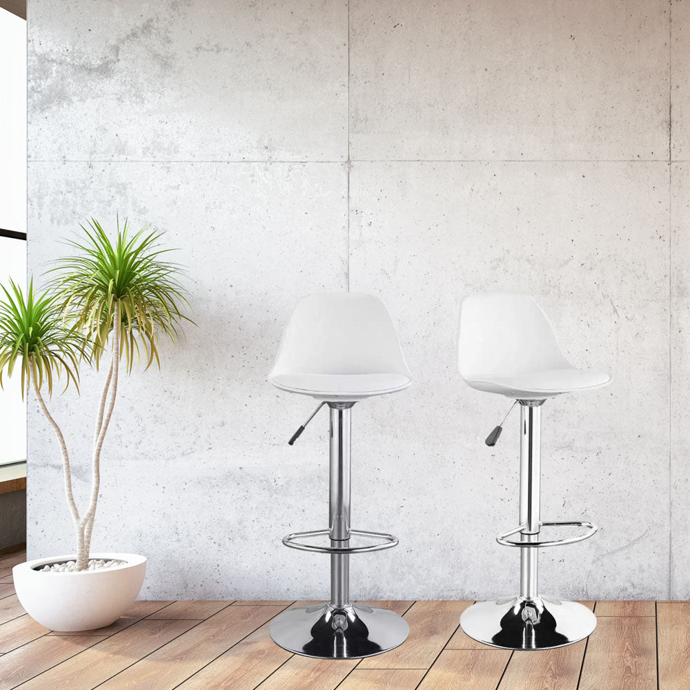 Set x2 Silla de Barra Fragua Blanco
