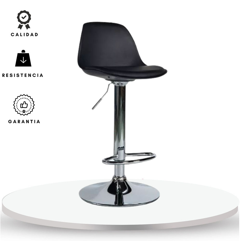 Silla de Barra Fragua Negro