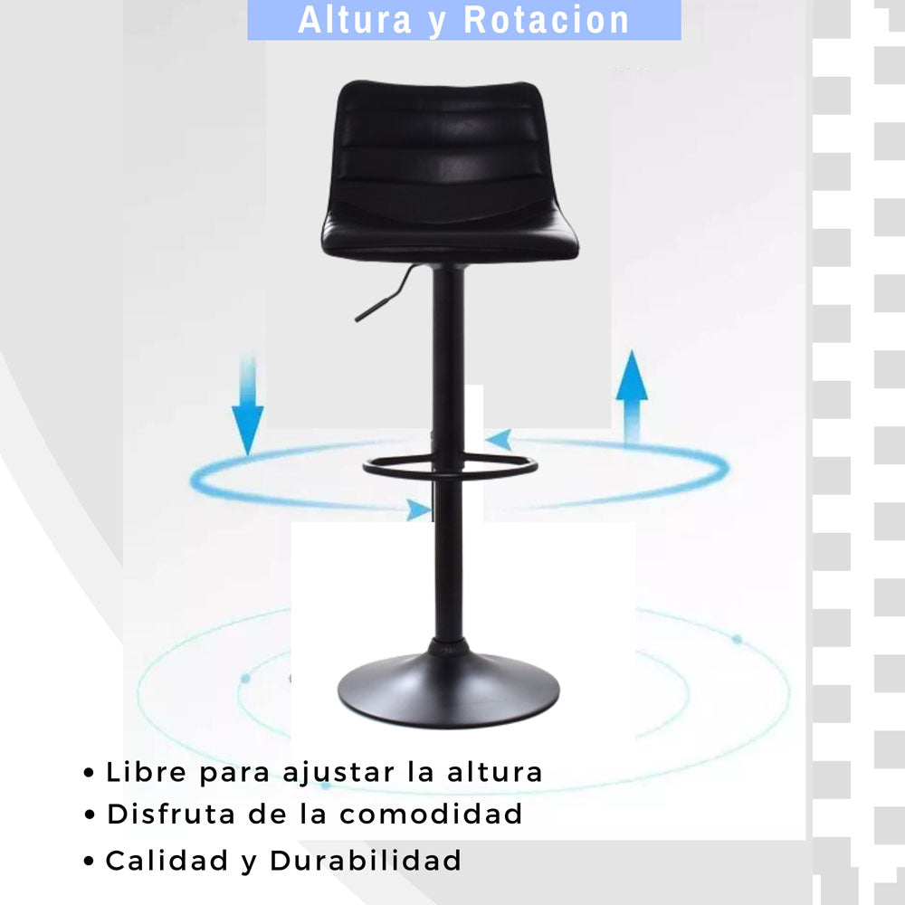 Silla de Barra Aki Negro