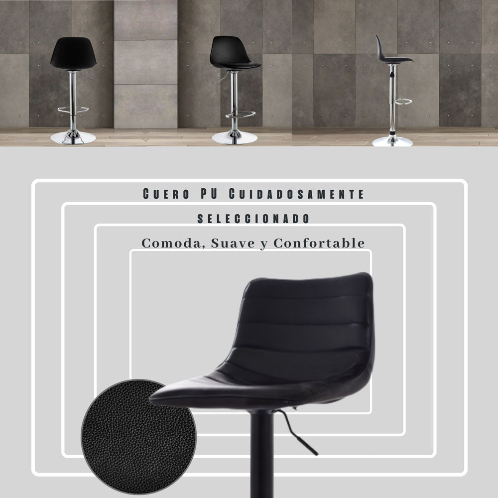 Silla de Barra Aki Negro