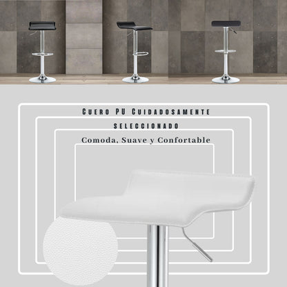Silla de Barra Ambar Blanco