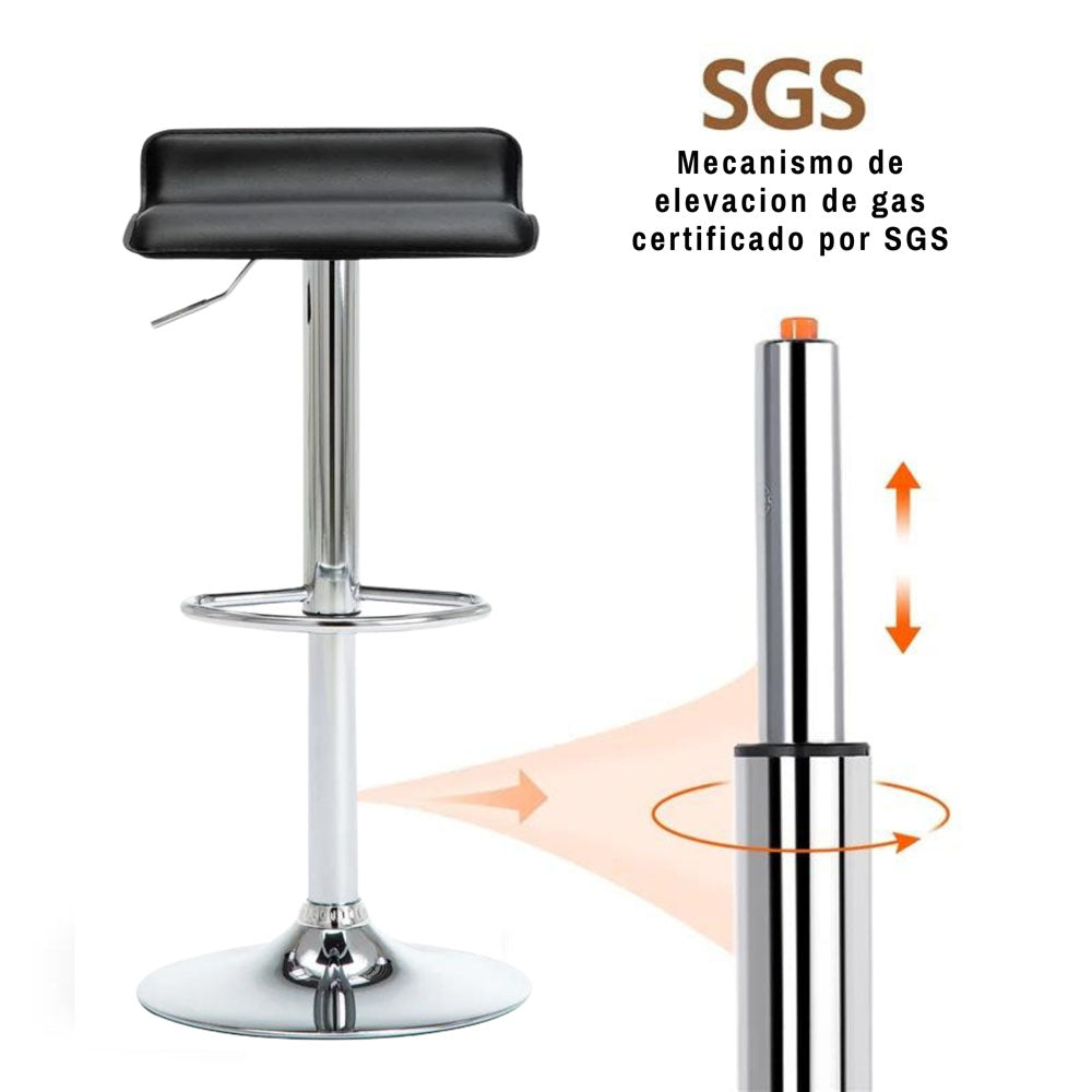 Silla de Barra Ambar Negro
