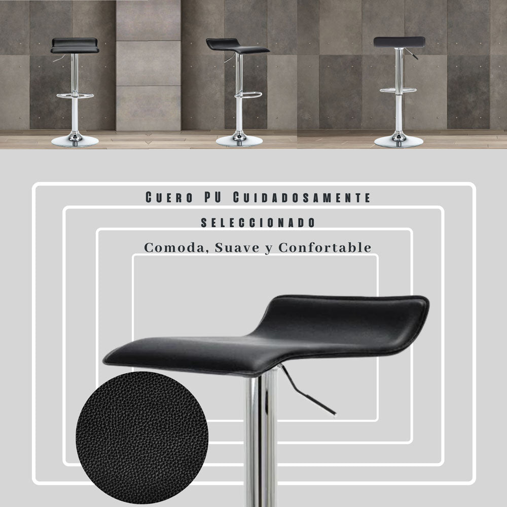 Silla de Barra Ambar Negro