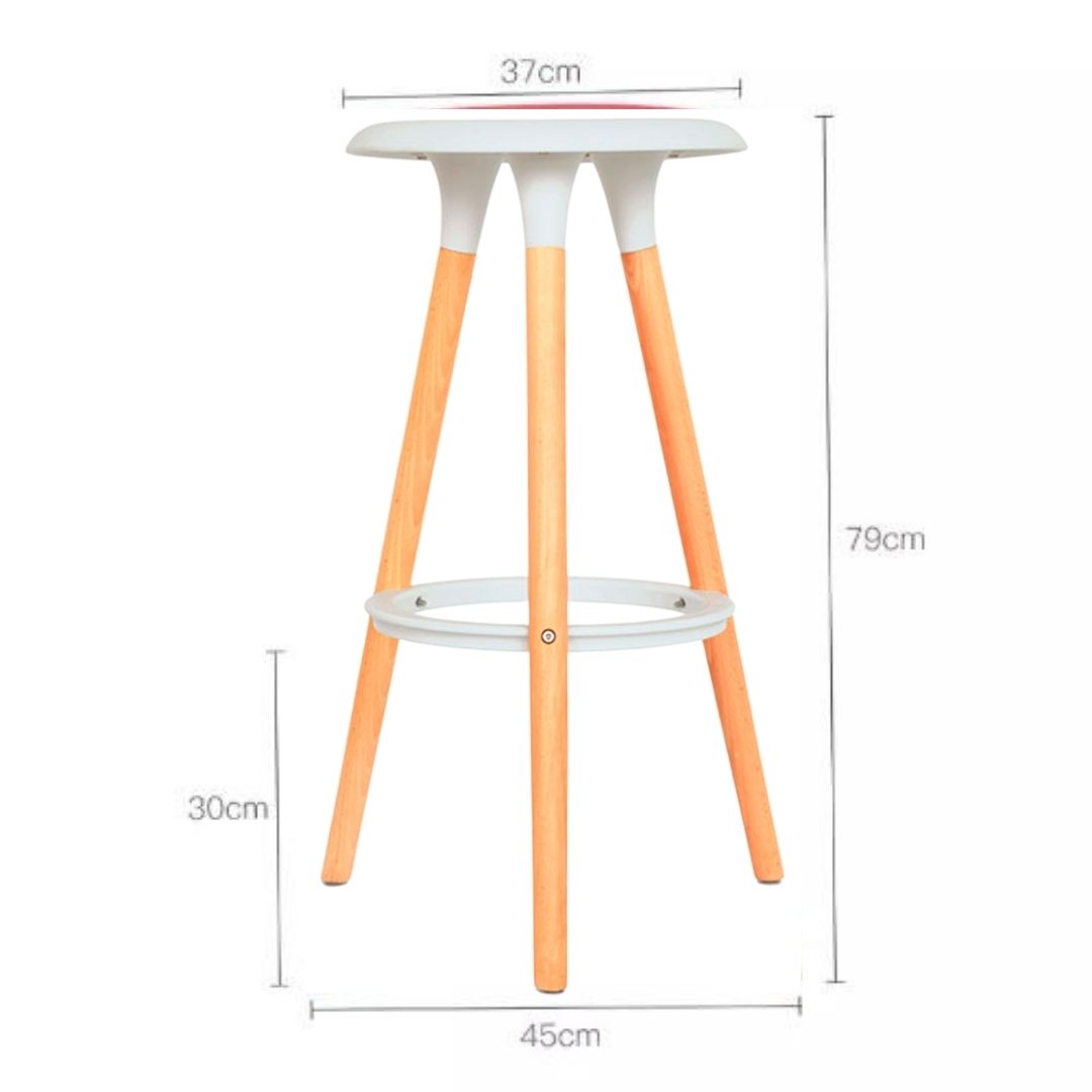 Silla de Barra Tantra Blanco