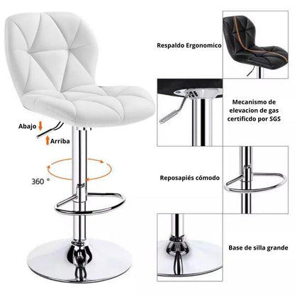 Silla de Barra Dais Blanco