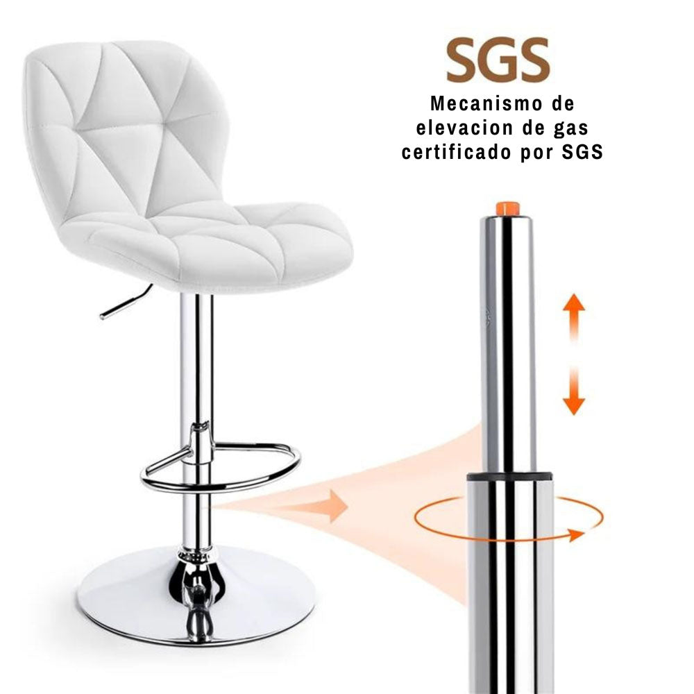 Silla de Barra Dais Blanco