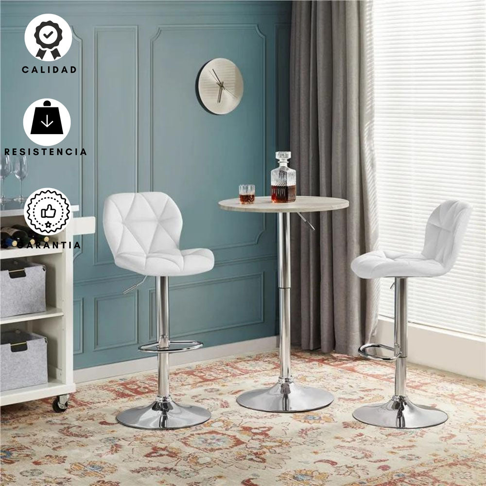 Silla de Barra Dais Blanco
