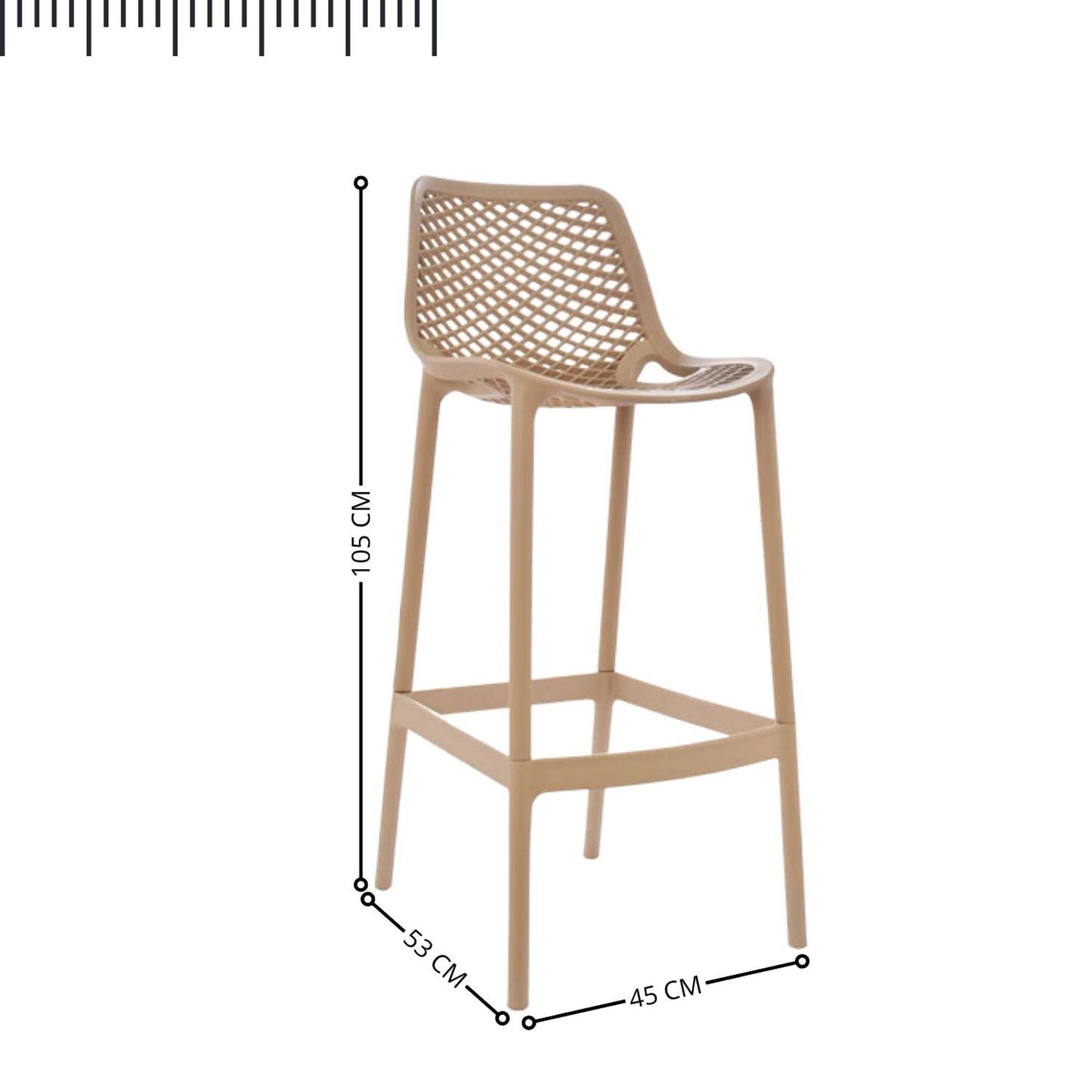 Silla de Barra Lerin Arena