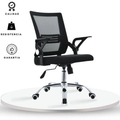 Silla De Oficina Gerente Nuke Negro