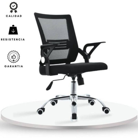 Silla De Oficina Gerente Nuke Negro