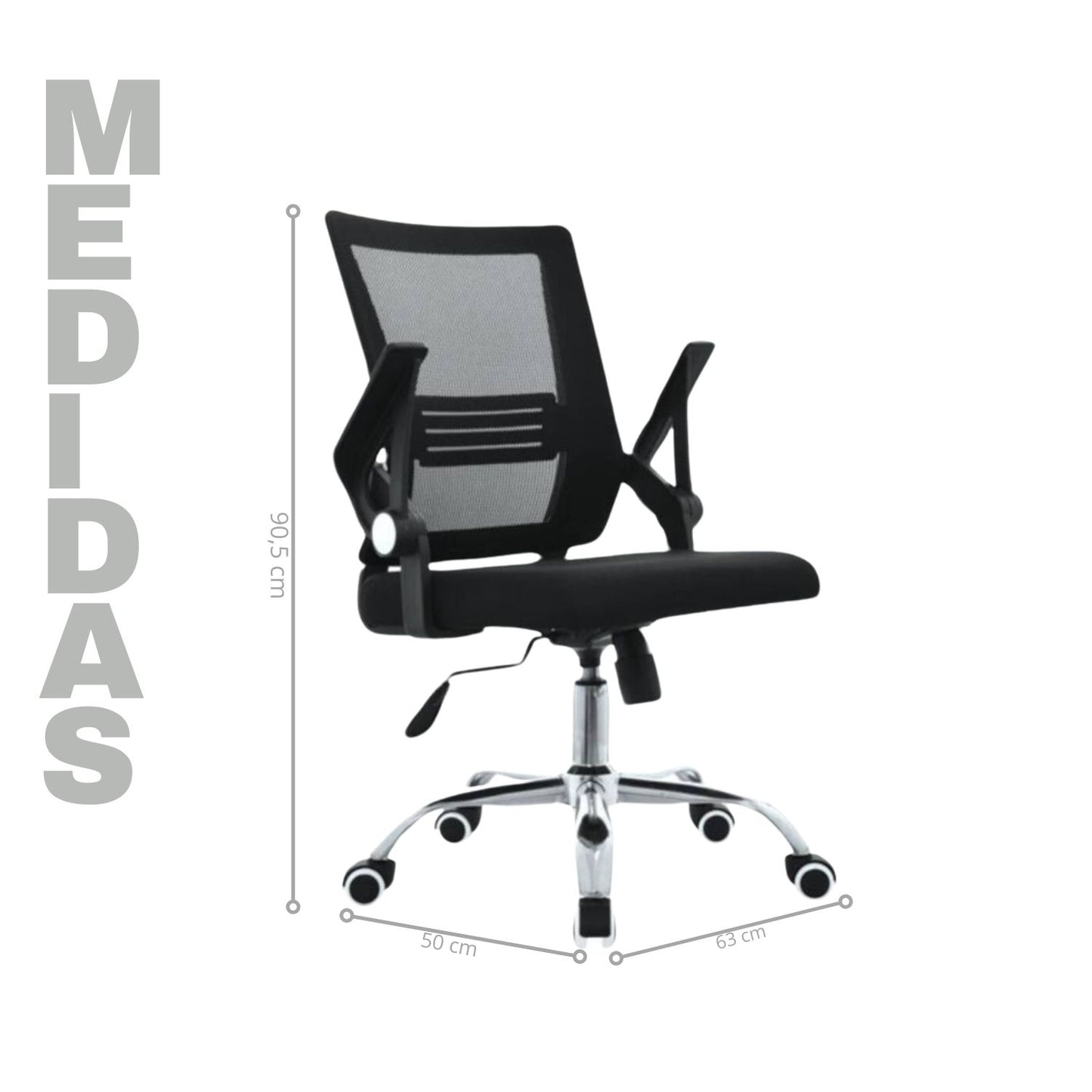 Silla De Oficina Gerente Nuke Negro