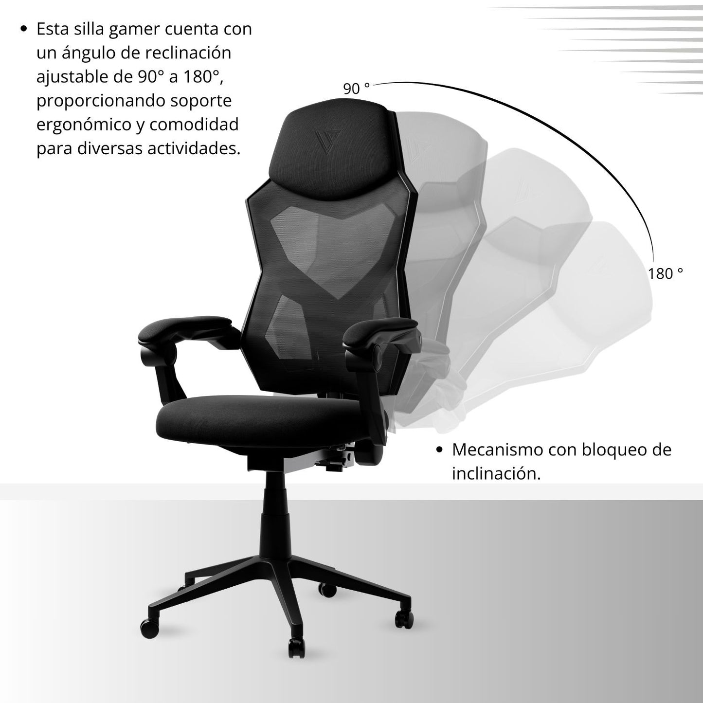 Silla Gamer Vortex Negro