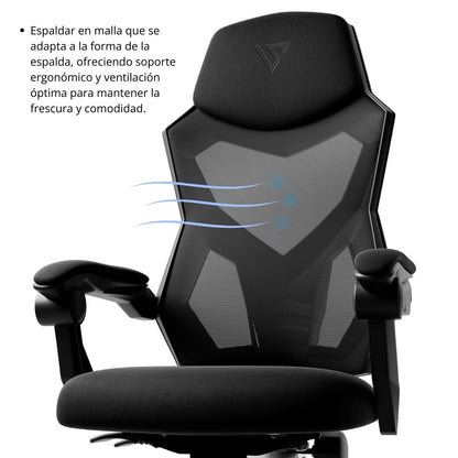 Silla Gamer Vortex Negro