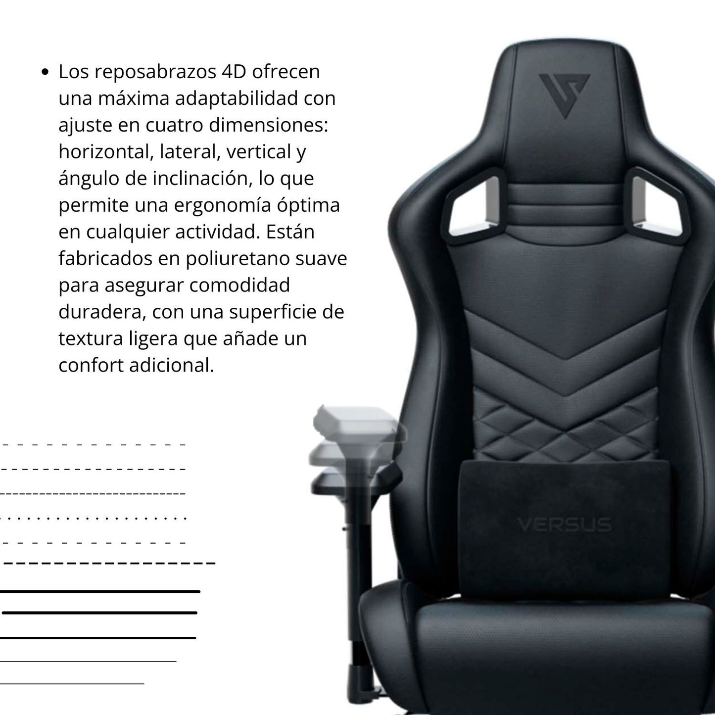 Silla Gamer Apex Negro