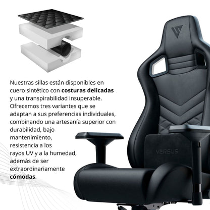 Silla Gamer Apex Negro