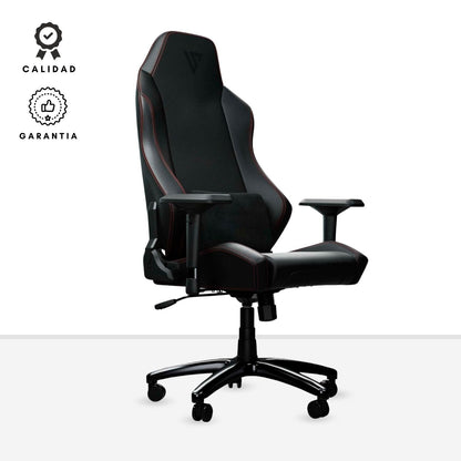 Silla Gamer Sitter Negro Fibra