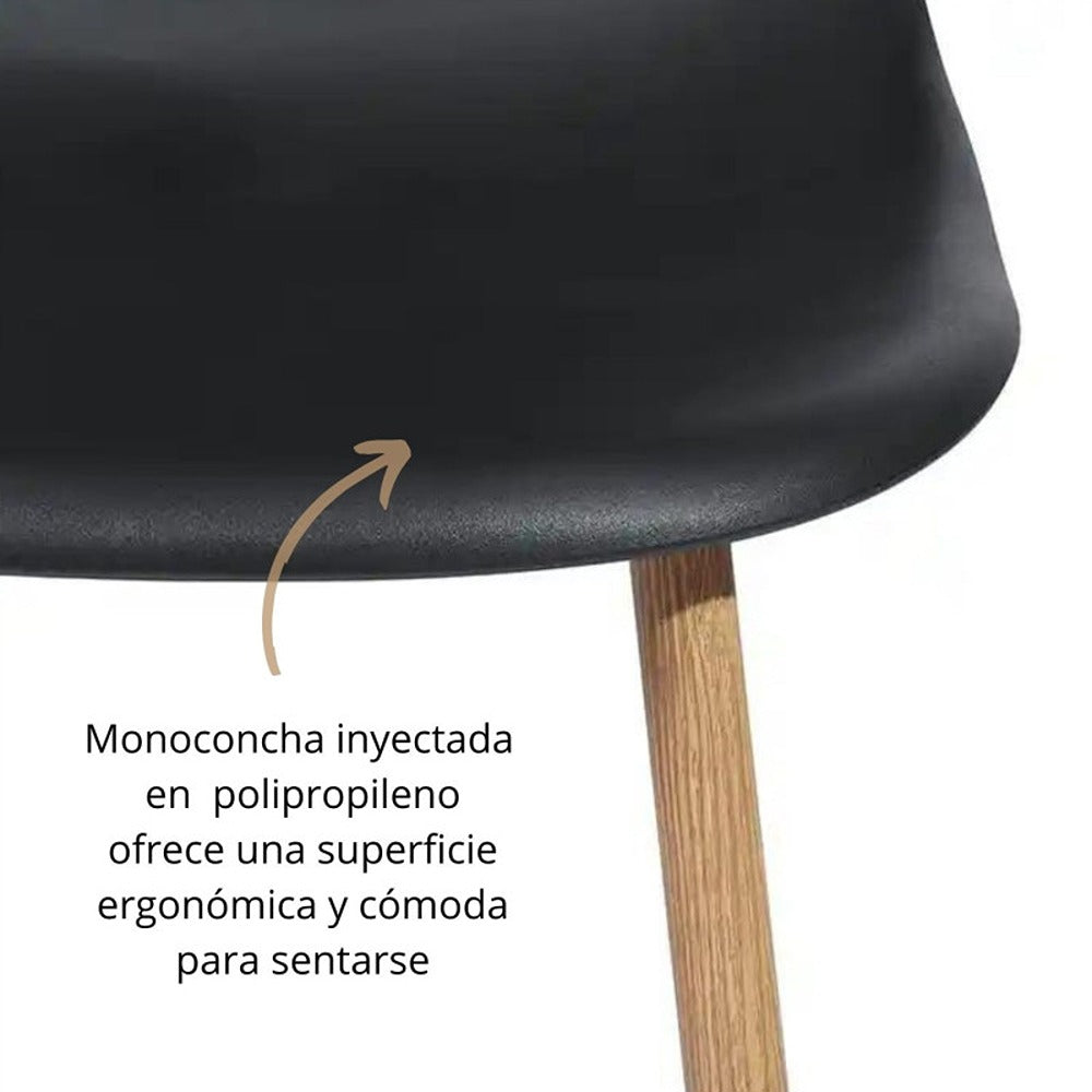 Silla Itto Negro