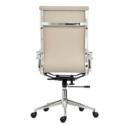 Silla De Oficina Presidente Beige