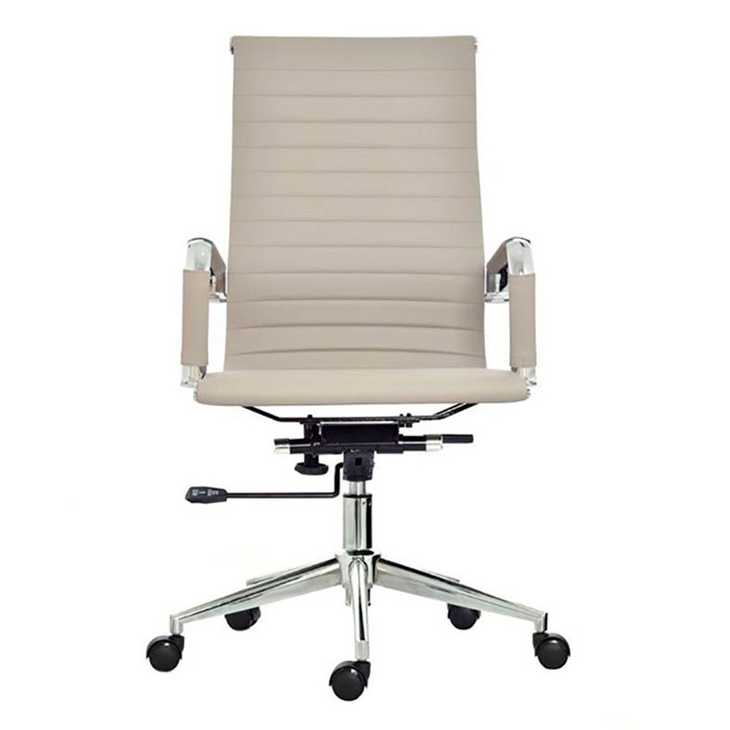 Silla De Oficina Presidente Beige
