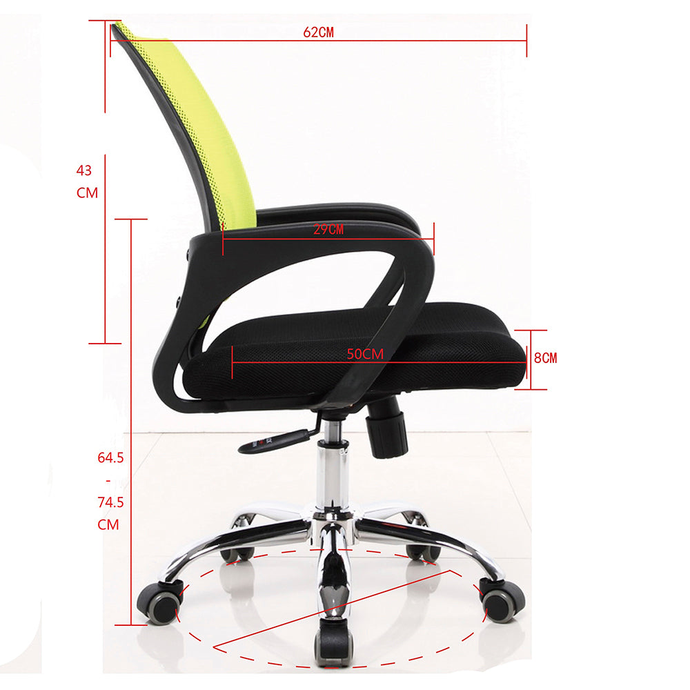 Silla De Oficina Colors Amarillo Negro
