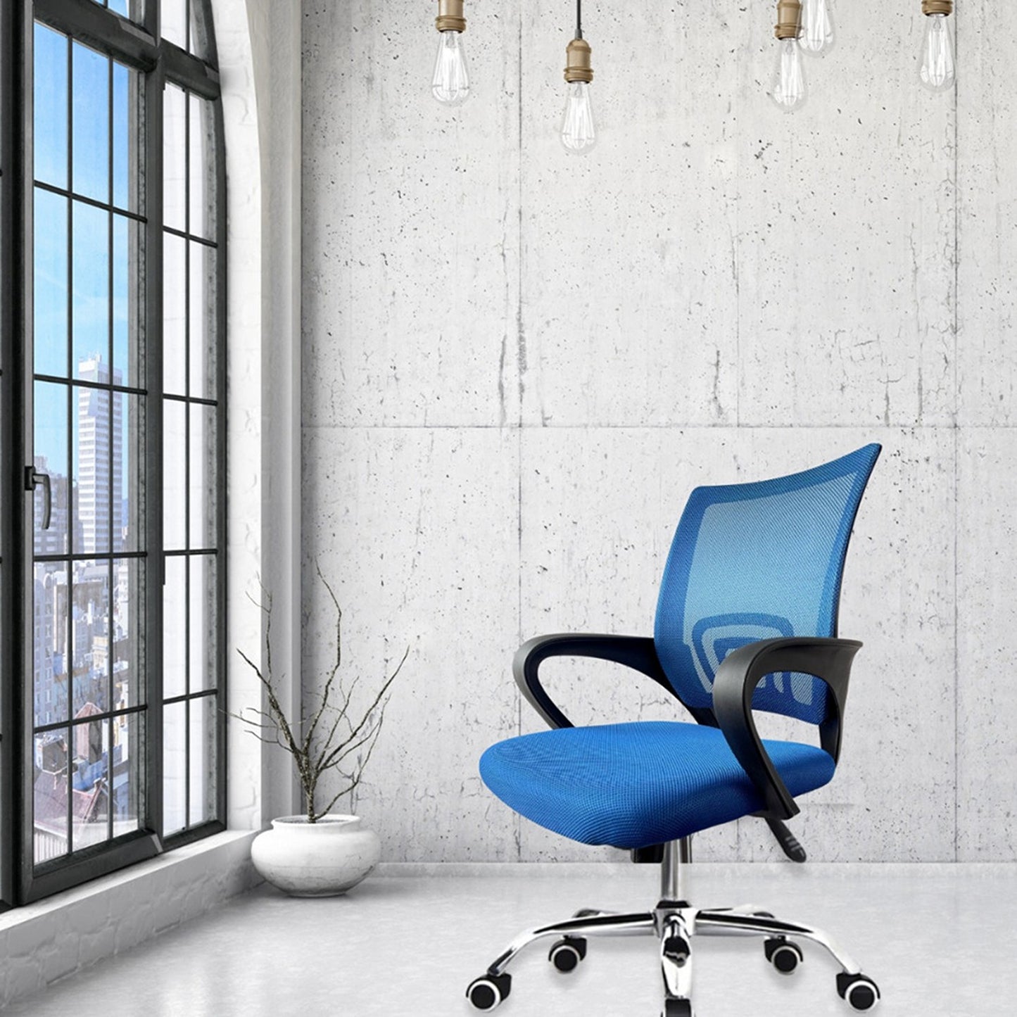Silla De Oficina Colors Azul