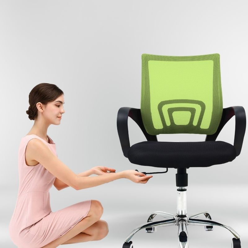 Silla De Oficina Colors Verde Negro