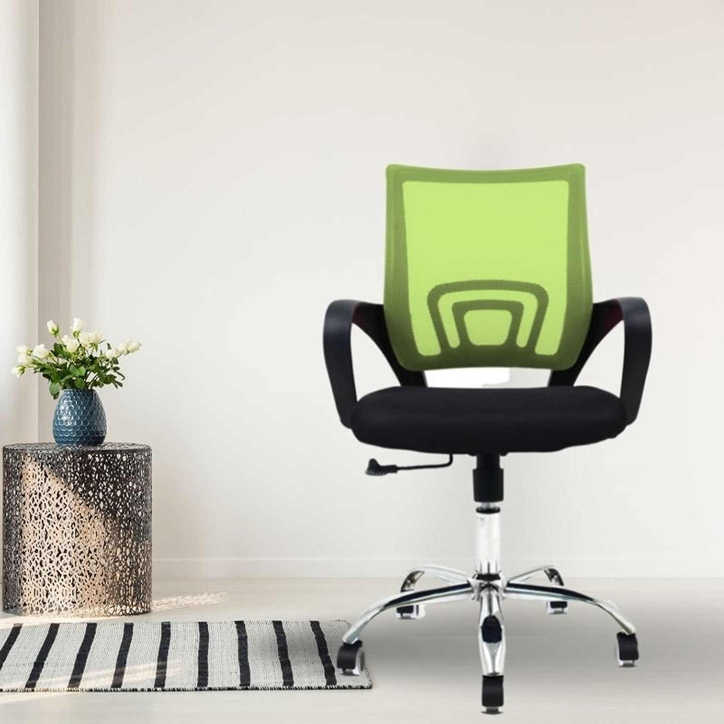 Silla De Oficina Colors Verde Negro