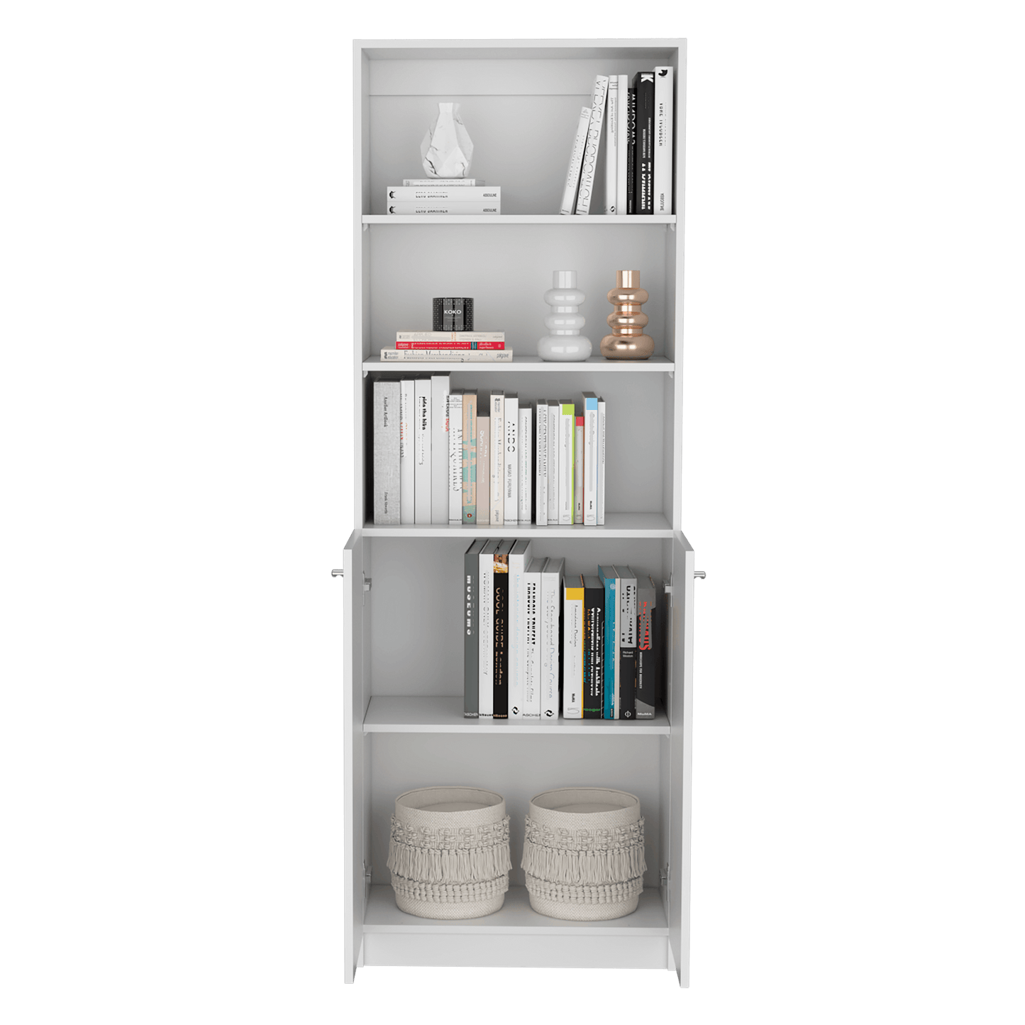 Estante Valuma E4 2P (1C) Blanco Mqz 180,6