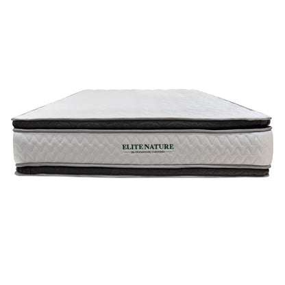 Colchon Semiortopedico Doble Elite Nature con Dos Pillow