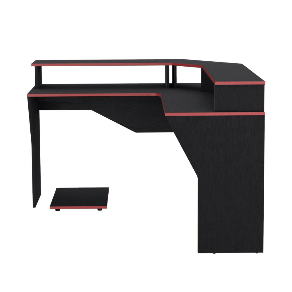 Escritorio Gamer Guma (1C) Wengue+Canto