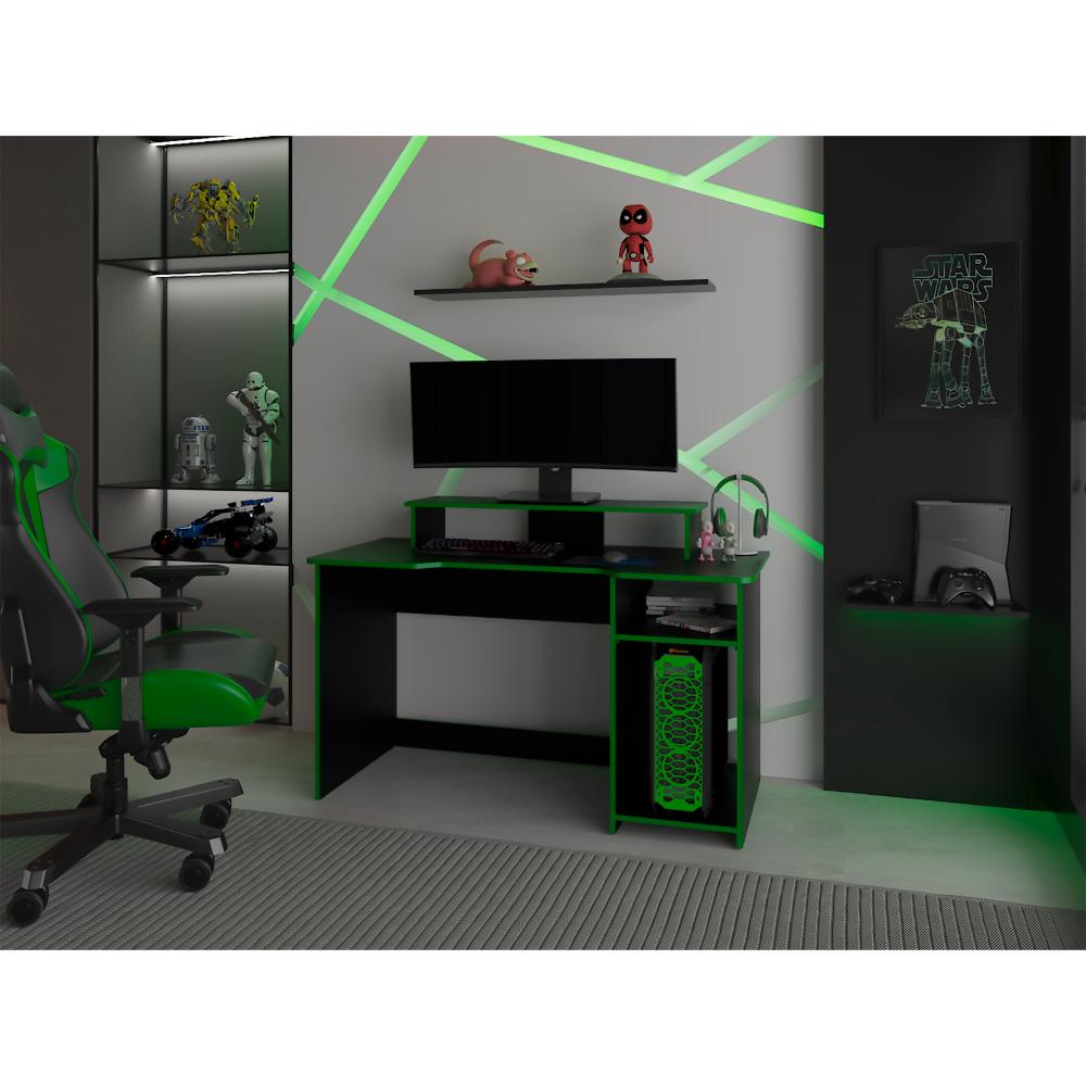 Escritorio Gamer Heni Wengue Verde