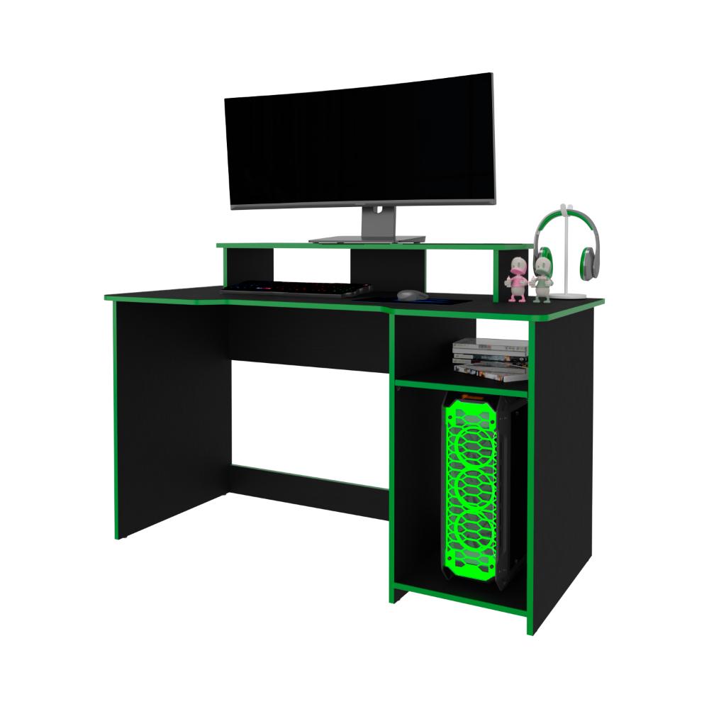 Escritorio Gamer Heni Wengue Verde