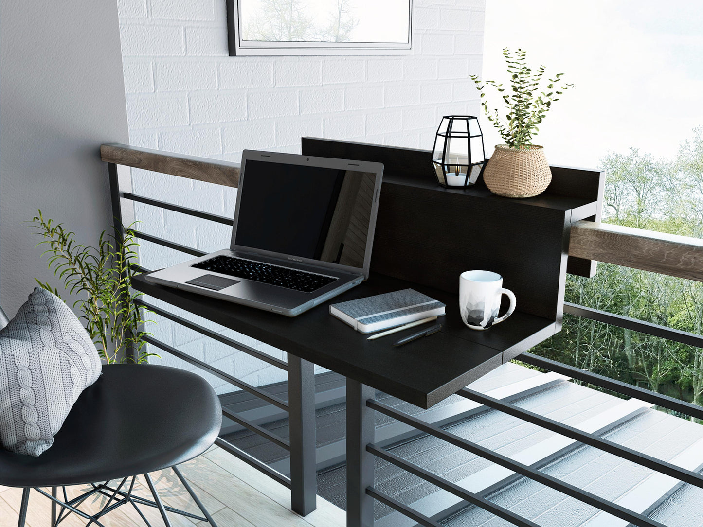 Escritorio Duhon Terraza Office 1 Wengue