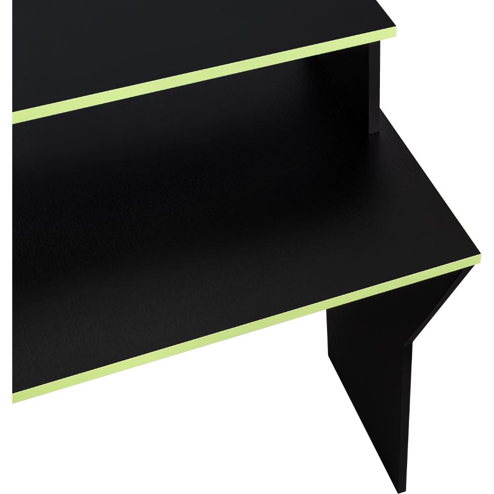 Escritorio Gamer Sivela Wengue Y Verde