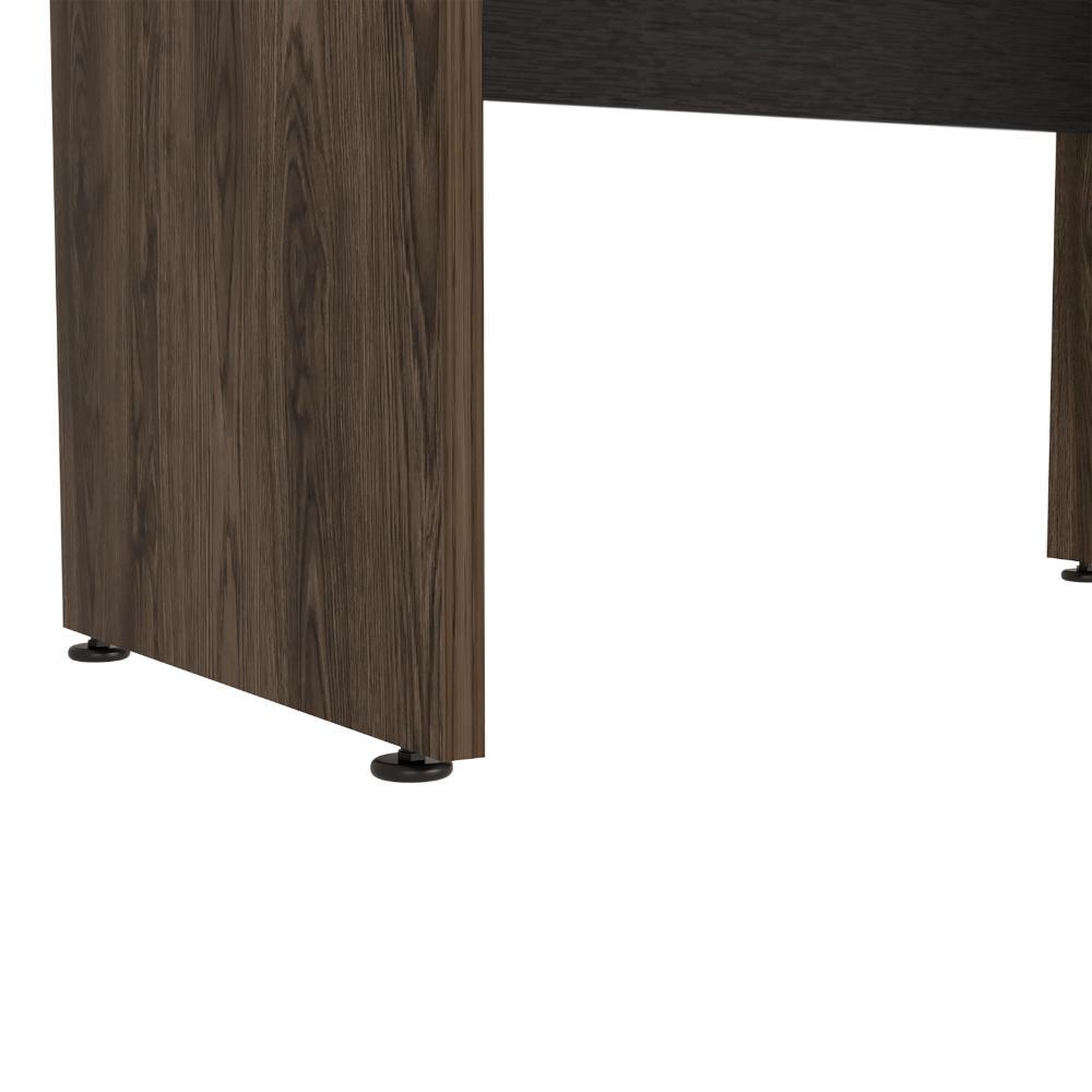 Mesa Escritorio Vilux Home Office Wengue Coñac