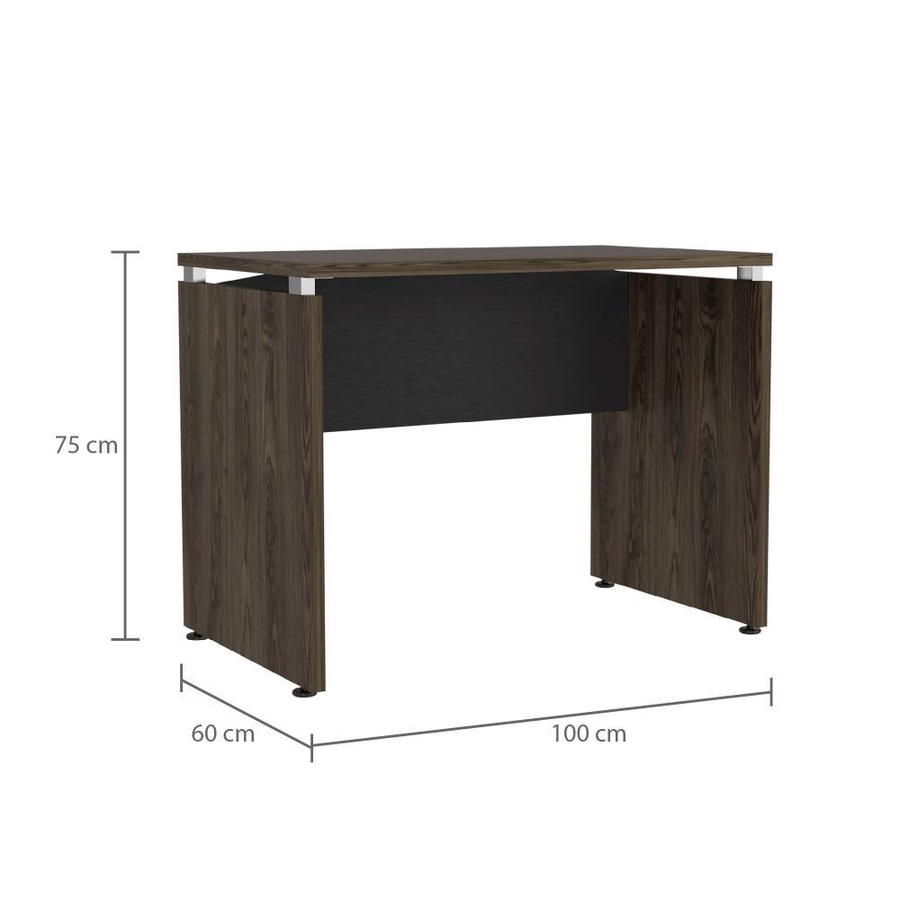 Mesa Escritorio Vilux Home Office Wengue Coñac