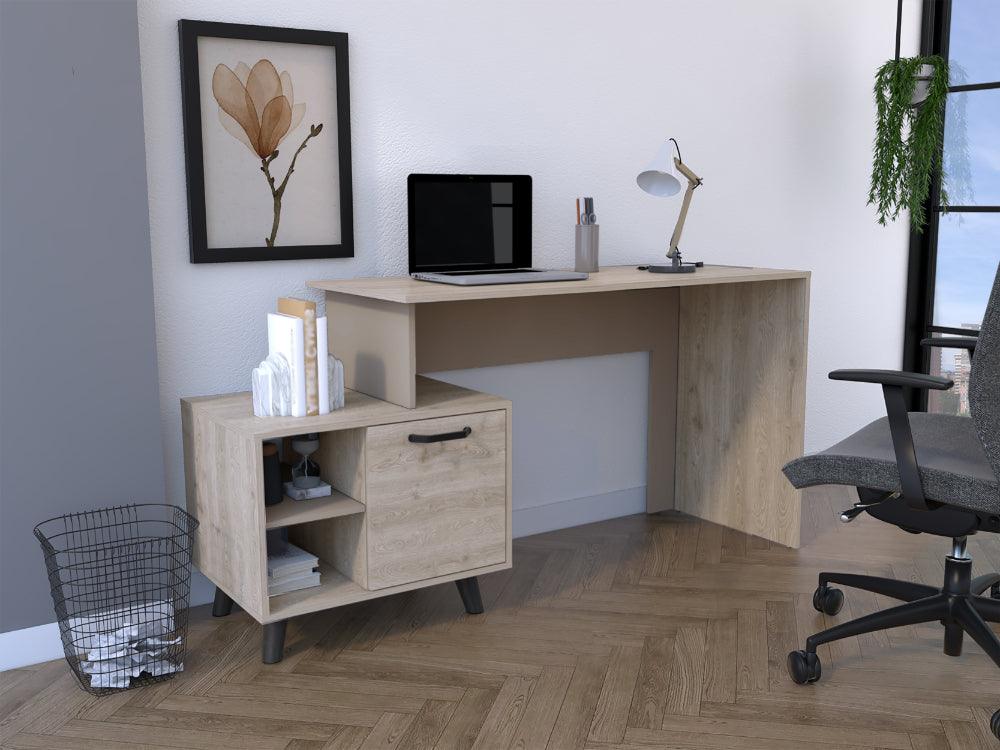 Escritorio Klisher 150 1Pue Ceniza Taupe