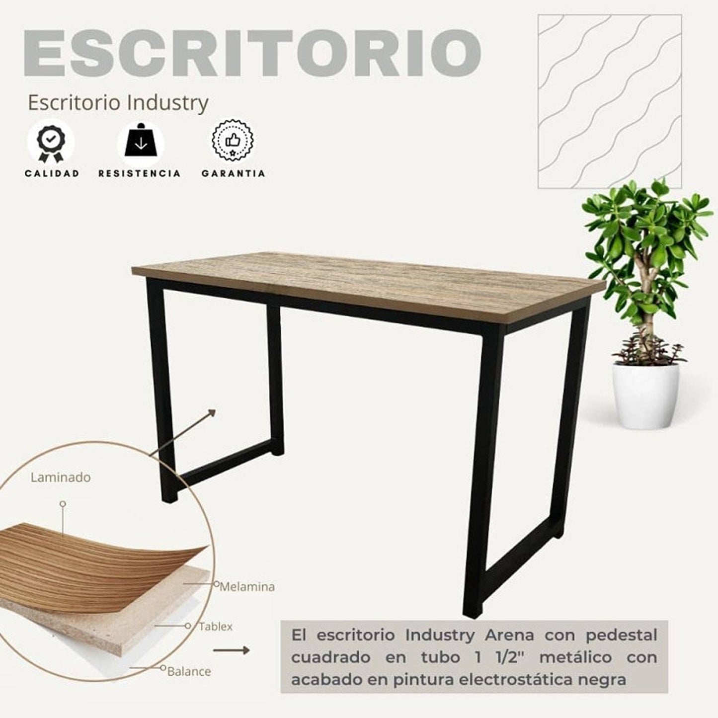 Mesa de Comedor Industry arena