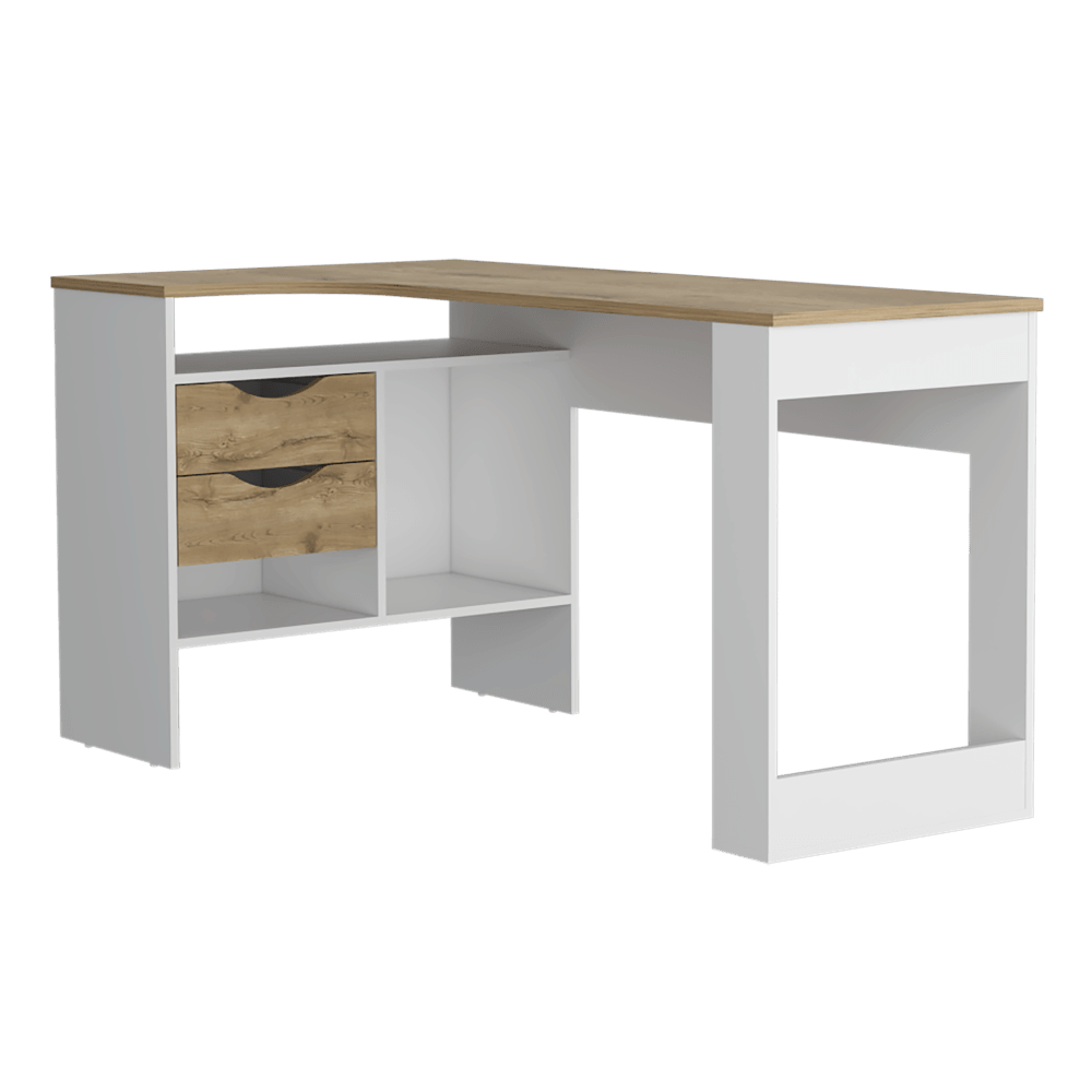 Escritorio Sovari 145 X 81 X 76 Macadamia Blanco