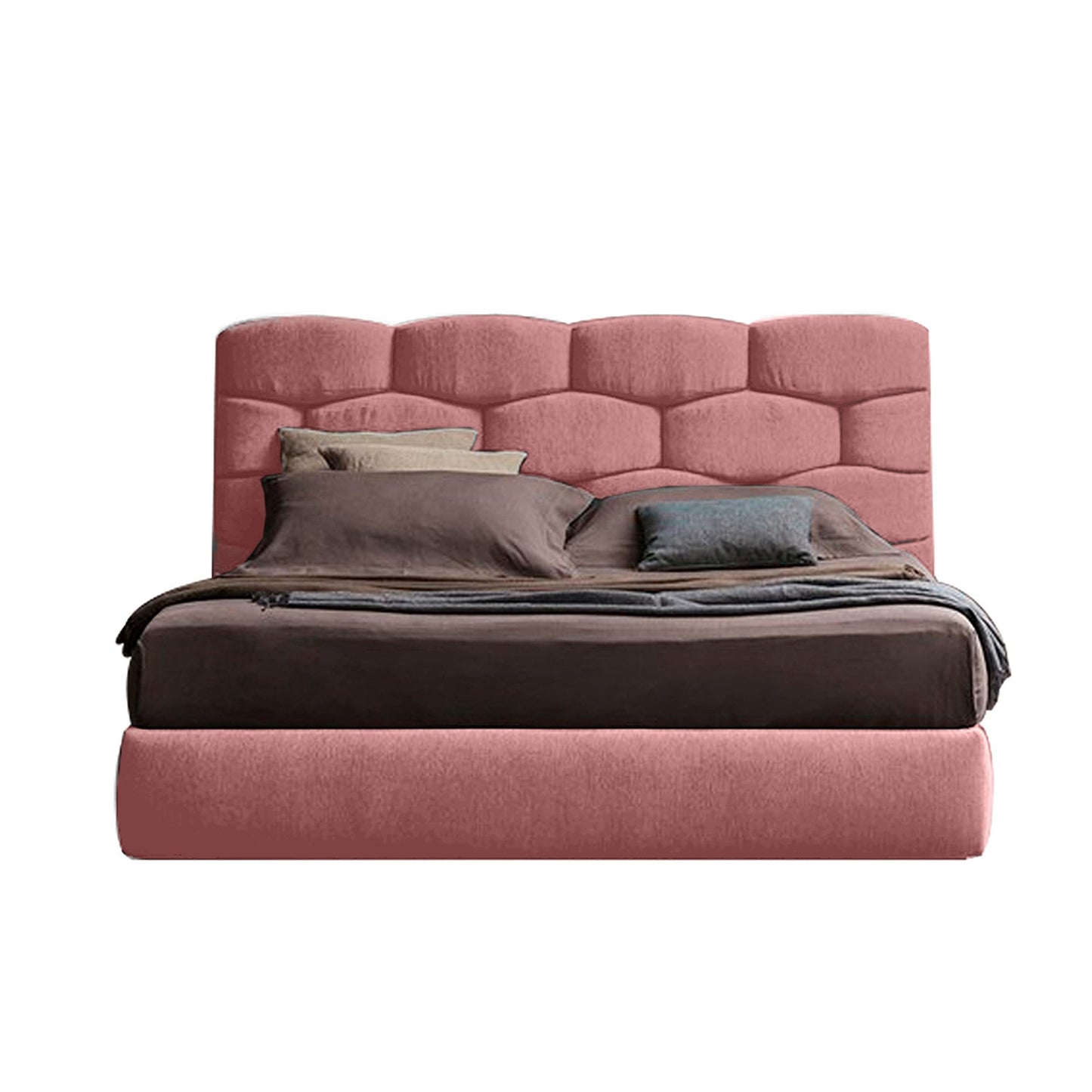 Espaldar de Cama SemiDoble Esmeralda salmon