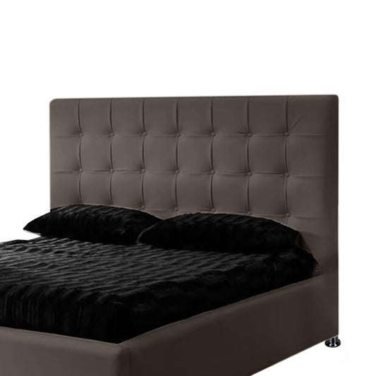 Espaldar de Cama Doble Ilusion 140x150x10 cafe