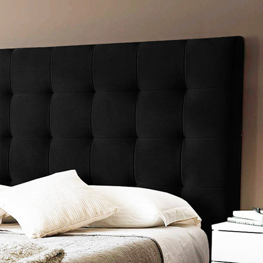 Espaldar de Cama Sencillo Luxury 100x150x10 negro