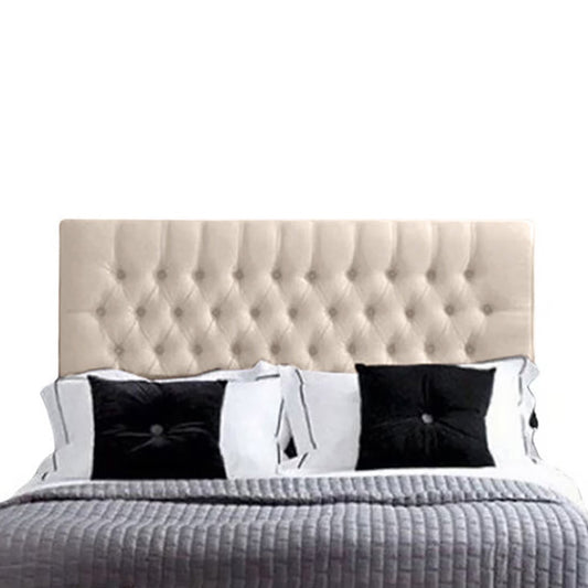 Espaldar de Cama SemiDoble Paris 120x150x10 beige