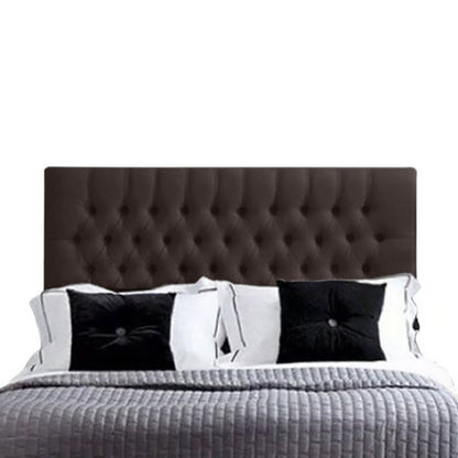 Espaldar de Cama Doble Paris 140x150x10 cafe