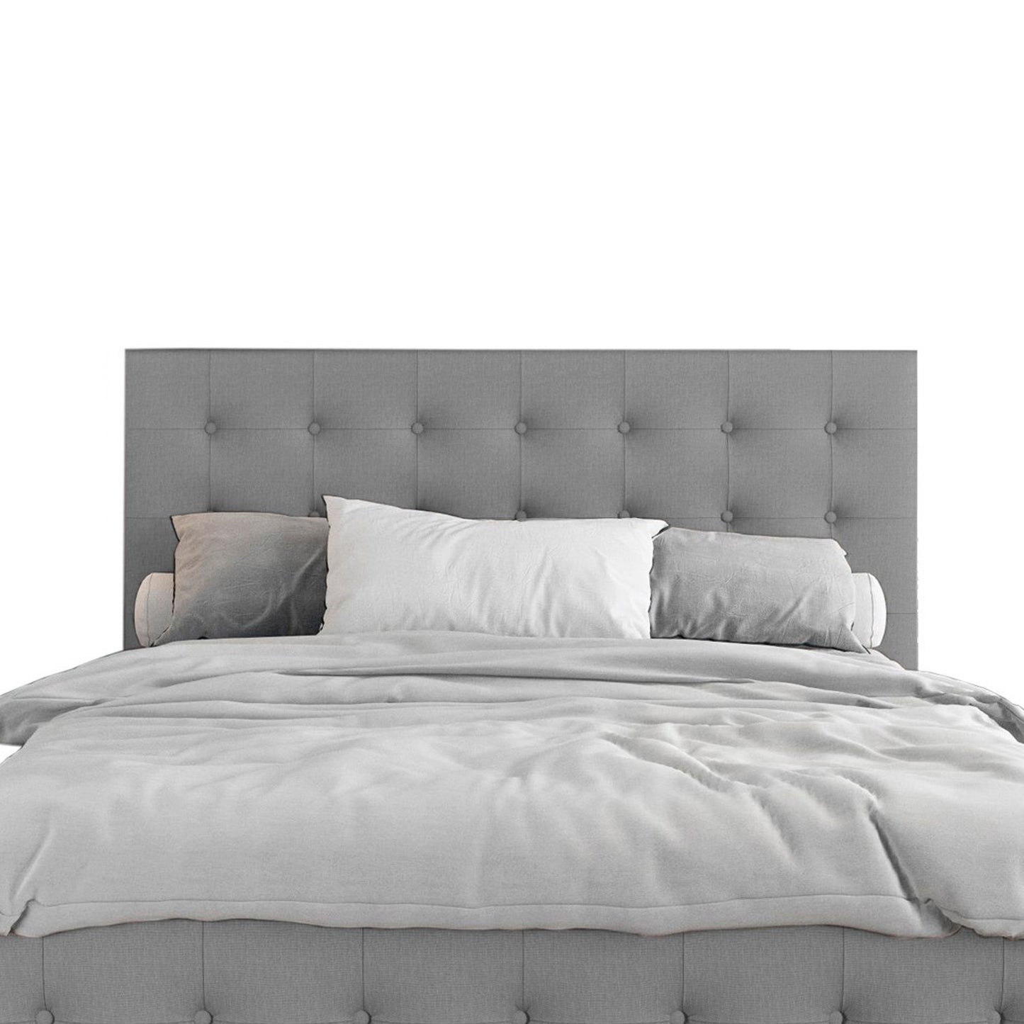 Espaldar de Cama King Capital gris perla