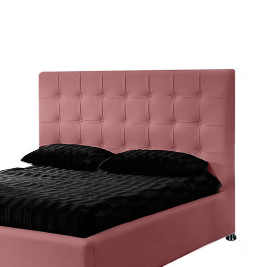 Espaldar de Cama Doble Ilusion 140x150x10 salmon