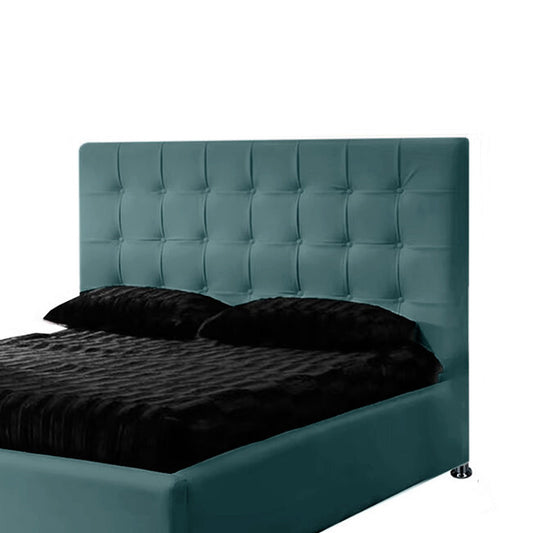 Espaldar de Cama Doble Ilusion 140x150x10 verde
