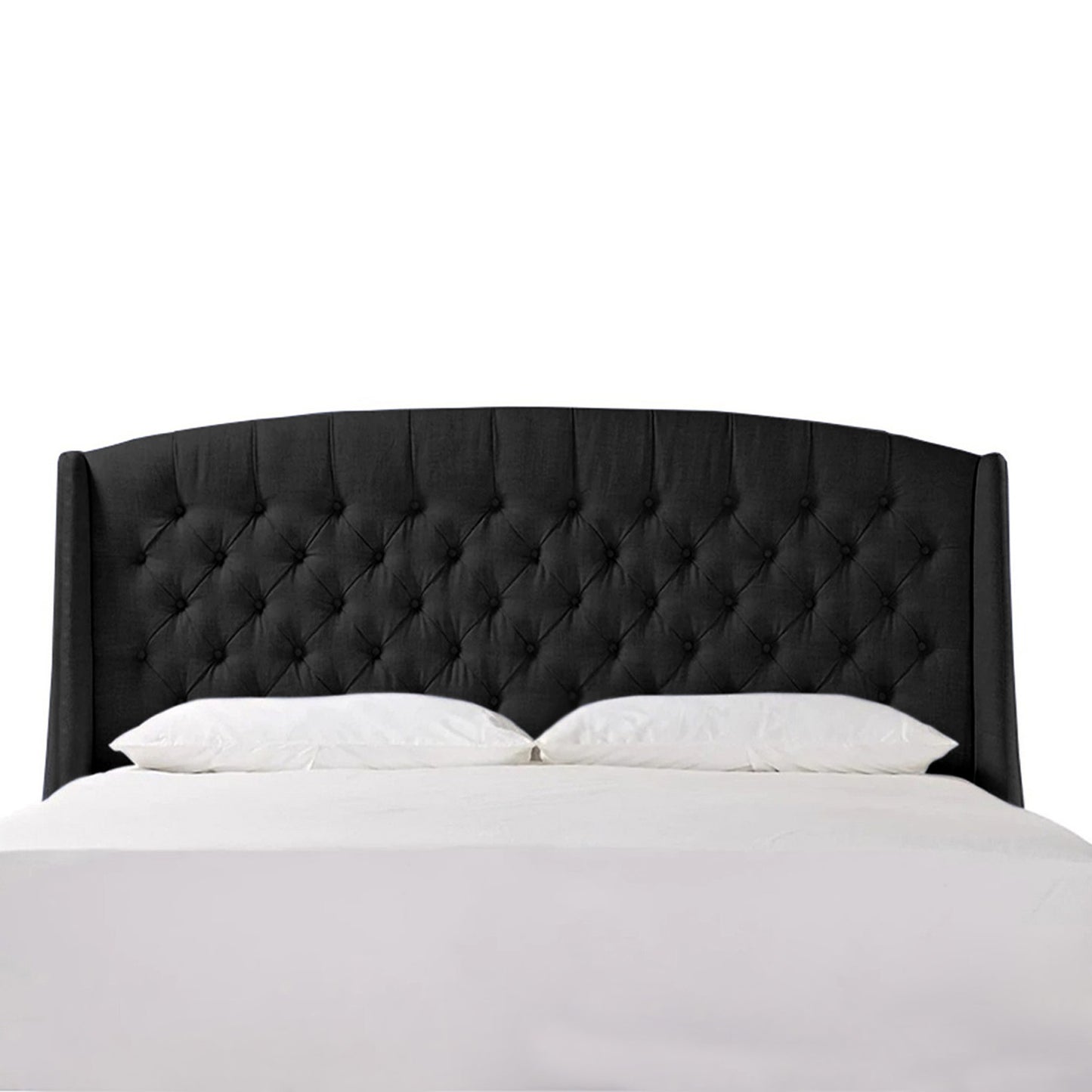 Espaldar de Cama King Italia negro