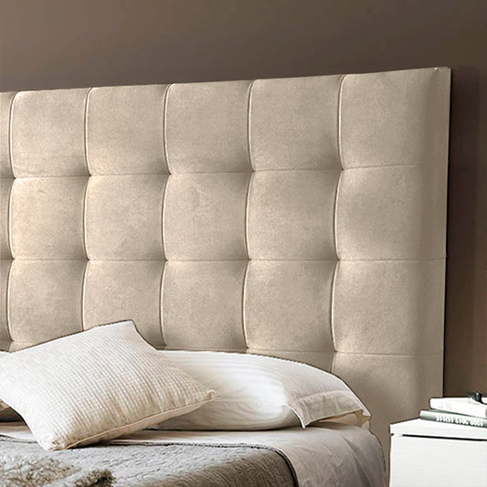 Espaldar de Cama Sencillo Luxury 100x150x10 beige