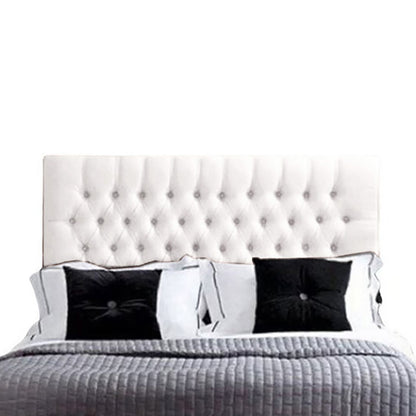 Espaldar de Cama Sencillo Paris 100x150x10 blanco